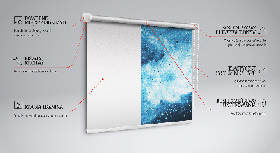 Tenda a rullo per finestra modello Cosmo