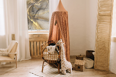 Tenda a rullo per porta finestra decorativa in materia prima