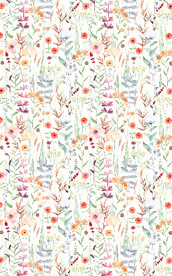Tenda a rullo per finestra con stampa di fiori colorati