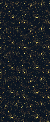 Tenda a rullo da interno con fantasia luna e stelle