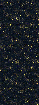 Tenda a rullo da interno con fantasia luna e stelle
