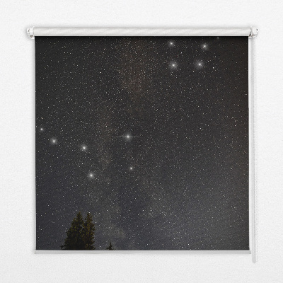 Tenda a rullo da interno con fantasia stelle nel cielo