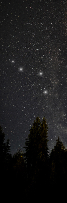 Tenda a rullo da interno con fantasia stelle nel cielo