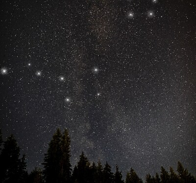 Tenda a rullo da interno con fantasia stelle nel cielo