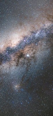 Tenda a rullo per finestra modello via Lattea per interni