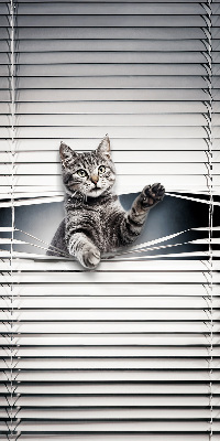 Tenda a rullo da interno con fantasia a gatto
