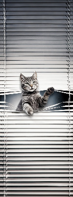 Tenda a rullo da interno con fantasia a gatto