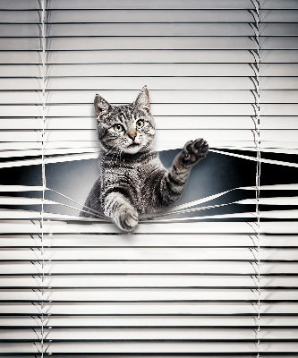 Tenda a rullo da interno con fantasia a gatto