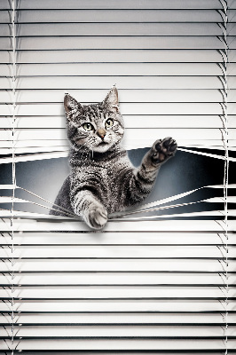 Tenda a rullo da interno con fantasia a gatto