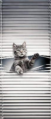 Tenda a rullo da interno con fantasia a gatto