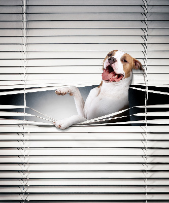 Tenda a rullo per finestra con stampa a motivo di cane