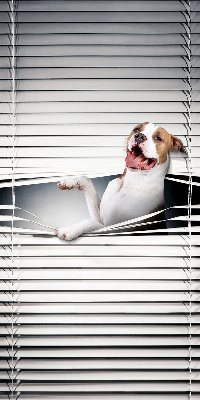 Tenda a rullo per finestra con stampa a motivo di cane