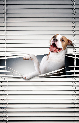 Tenda a rullo per finestra con stampa a motivo di cane