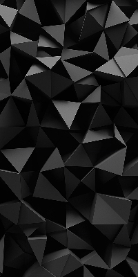 Tenda a rullo interna oscurante nel colore nero origami