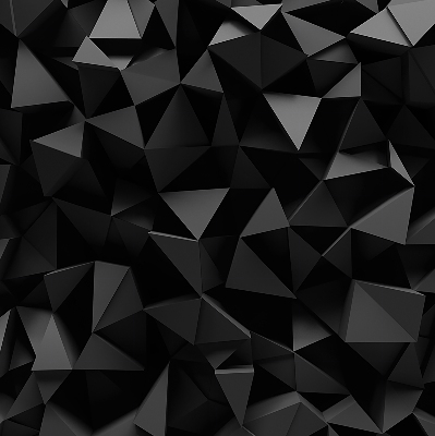 Tenda a rullo interna oscurante nel colore nero origami