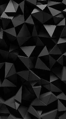 Tenda a rullo interna oscurante nel colore nero origami