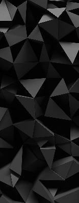 Tenda a rullo interna oscurante nel colore nero origami