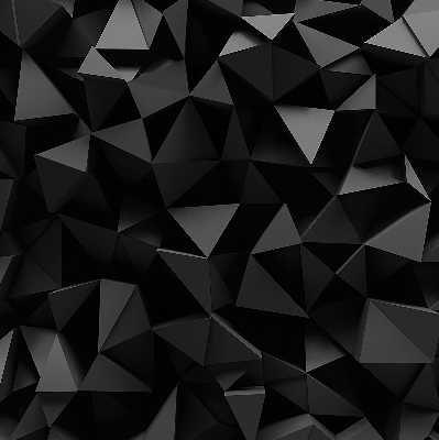 Tenda a rullo interna oscurante nel colore nero origami