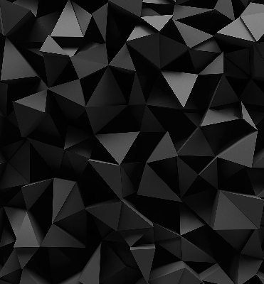 Tenda a rullo interna oscurante nel colore nero origami