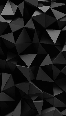 Tenda a rullo interna oscurante nel colore nero origami