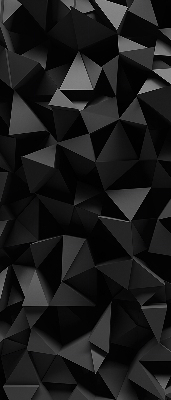 Tenda a rullo interna oscurante nel colore nero origami