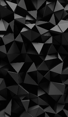 Tenda a rullo interna oscurante nel colore nero origami