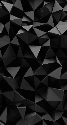 Tenda a rullo interna oscurante nel colore nero origami