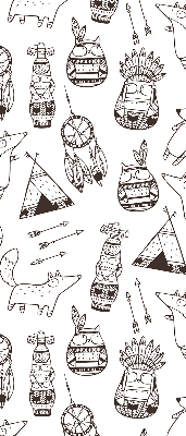 Tenda a rullo oscurante per finestra con fantasia a disegni