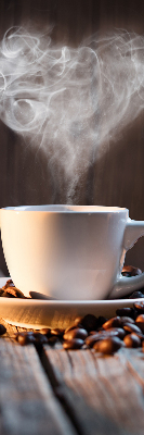 Tenda a rullo interna oscurante dal design a tazza di caffè