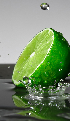 Tenda a rullo oscurante per porta finestra nel colore calce in acqua