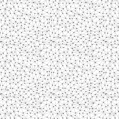 Tenda a rullo interna oscurante dal design a punti collegati