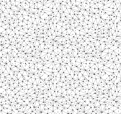Tenda a rullo interna oscurante dal design a punti collegati
