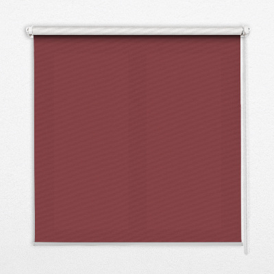 Tenda a rullo oscurante in tessuto di colore bordeaux