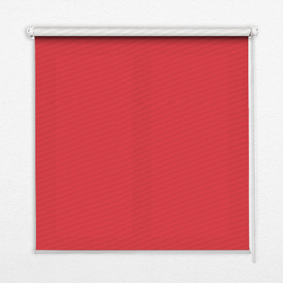 Tenda a rullo oscurante per porta finestra di colore rosso