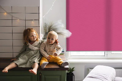 Tenda a rullo interna oscurante di colore rosa