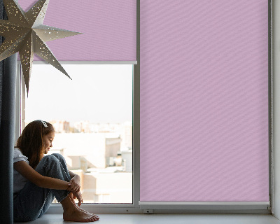 Tenda a rullo oscurante in tessuto di colore rosa