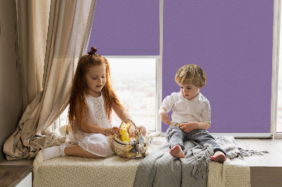 Tenda a rullo oscurante per finestra di colore viola