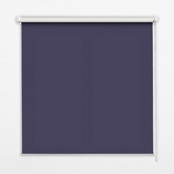 Tenda a rullo oscurante per porta finestra nel colore viola scuro