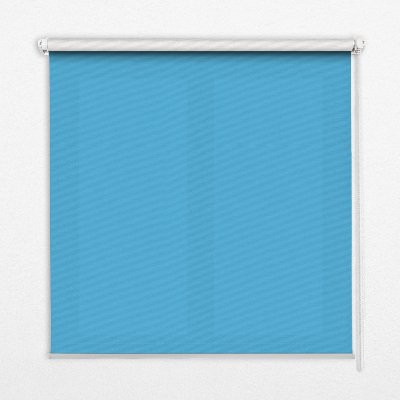 Tenda a rullo oscurante in tessuto di colore blu