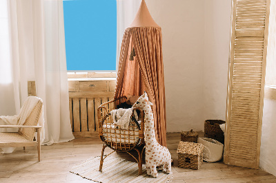 Tenda a rullo oscurante in tessuto di colore blu