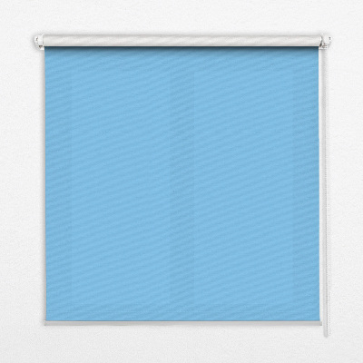 Tenda a rullo oscurante per porta finestra di colore blu
