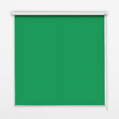 Tenda a rullo oscurante in tessuto di colore verde