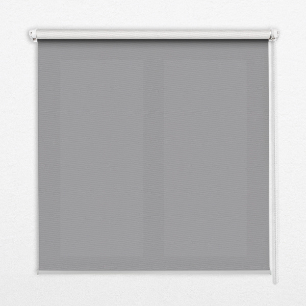 Tenda a rullo interna per finestra oscurante di colore grigio