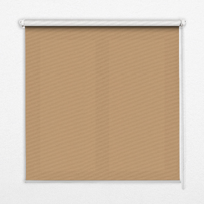 Tenda a rullo oscurante per finestra di colore beige