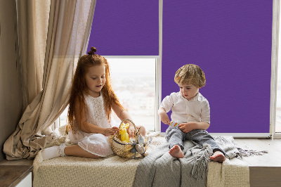 Tenda a rullo interna oscurante per finestra di colore viola