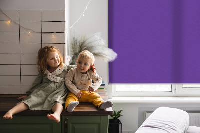 Tenda a rullo interna oscurante per finestra di colore viola