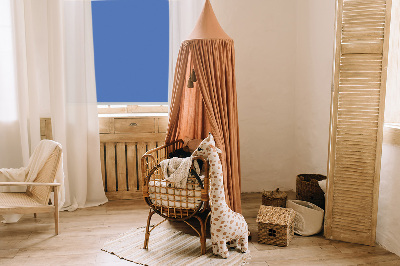 Tenda a rullo interna oscurante di colore blu