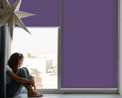 Tenda a rullo interna oscurante per finestra di colore viola