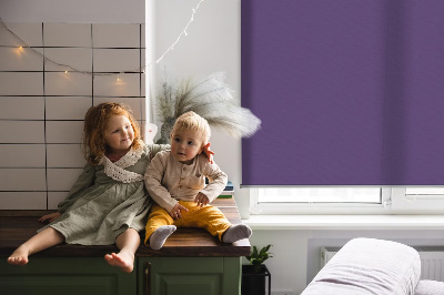 Tenda a rullo interna oscurante per finestra di colore viola