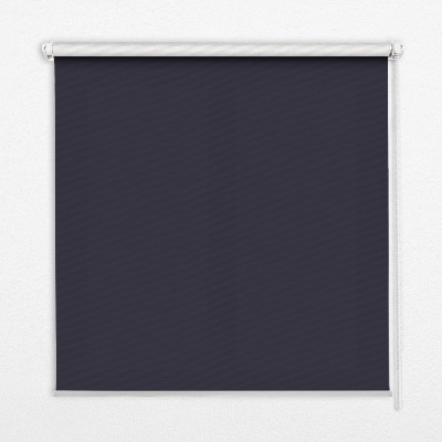 Tenda a rullo oscurante in tessuto di colore nero